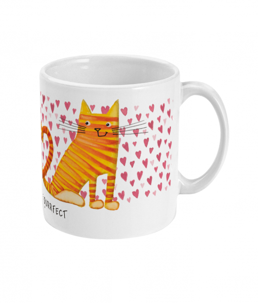 Cat mug, Purrfect - Image 4