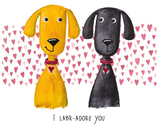 Dog T-shirt Labr-adore - Image 2