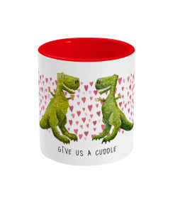 T-rex two tone Front-mockup