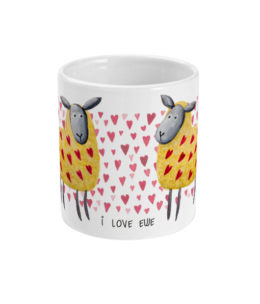 Valentine Sheep Mug
