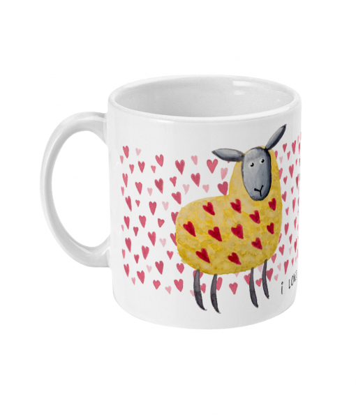 Valentine Sheep Mug - Image 2