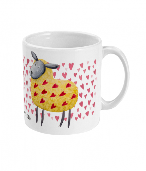 Valentine Sheep Mug - Image 4