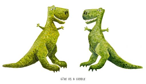 T-Rex-Standard-T-Shirt-design