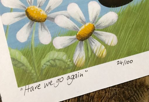 “Hare we go again” (limited edition print) - Image 4