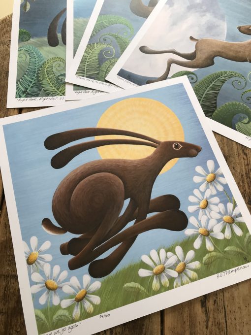 “Hare we go again” (limited edition print) - Image 2