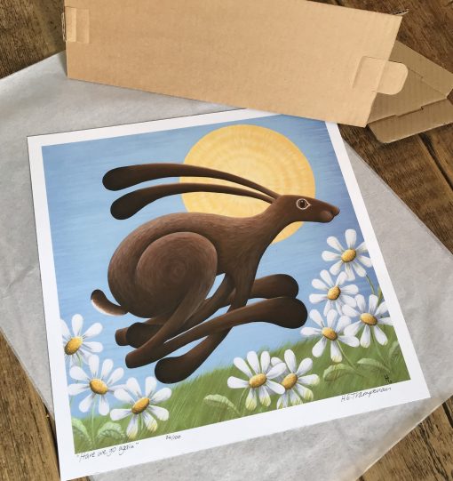 “Hare we go again” (limited edition print) - Image 5