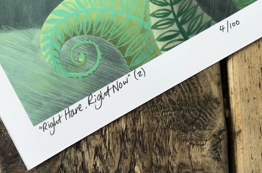 “Right hare, right now No2” ( limited edition print) - Image 6