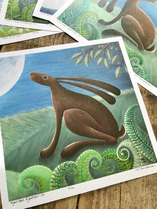 “Right hare, right now No2” ( limited edition print) - Image 2
